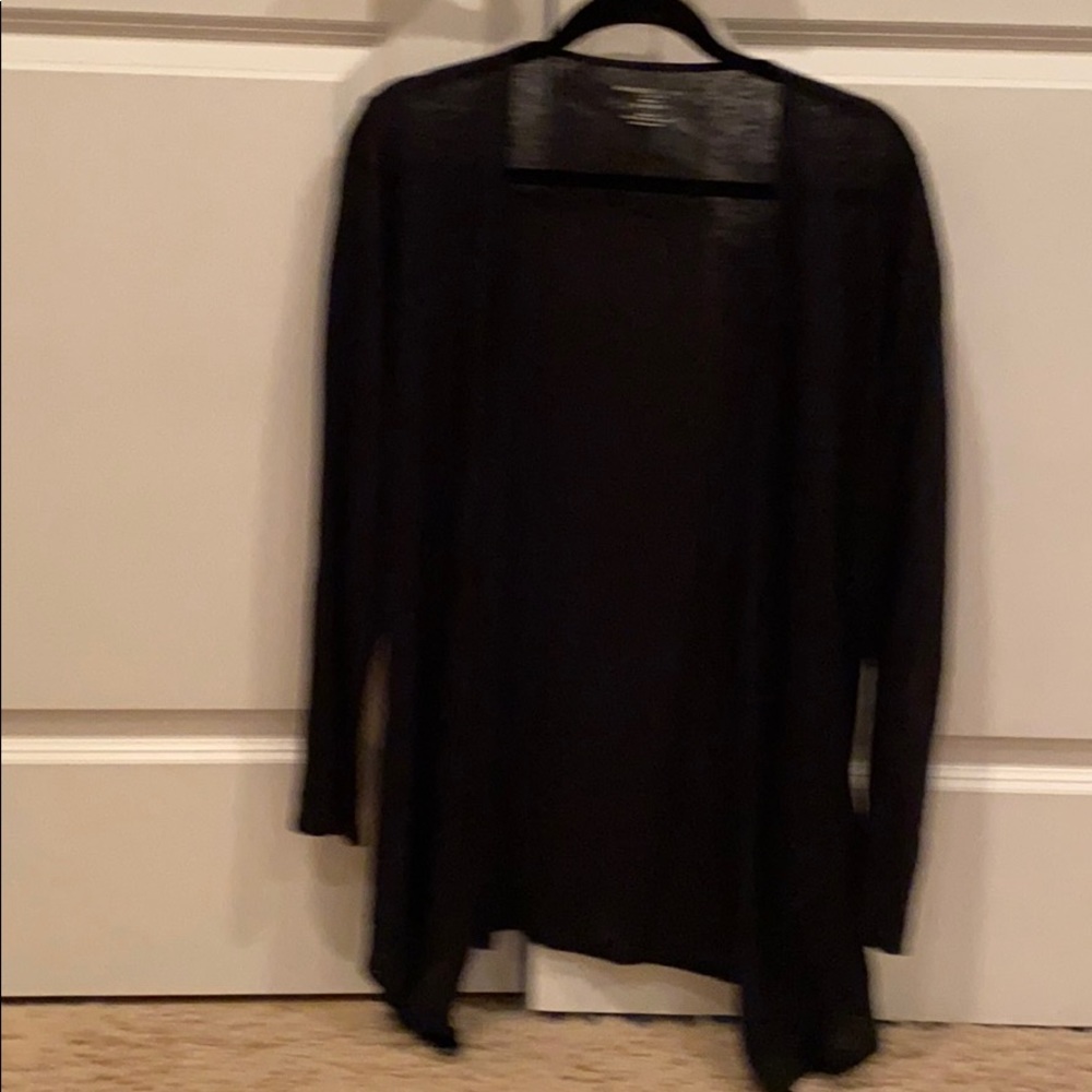 Majestic cardigan lightweight sheer material.